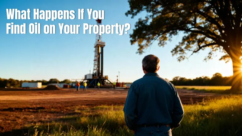 What Happens If You Find Oil on Your Property?